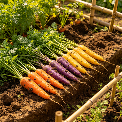 Rare Rainbow Carrot Seeds 