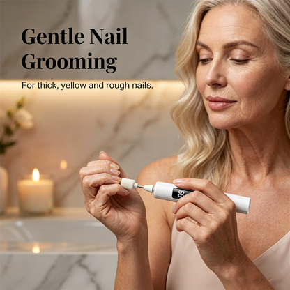 Professional Electric Nail Polisher – Smooths thick nails