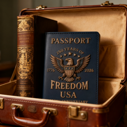 U.S. Independence 250th Anniversary Commemorative Passport Holder
