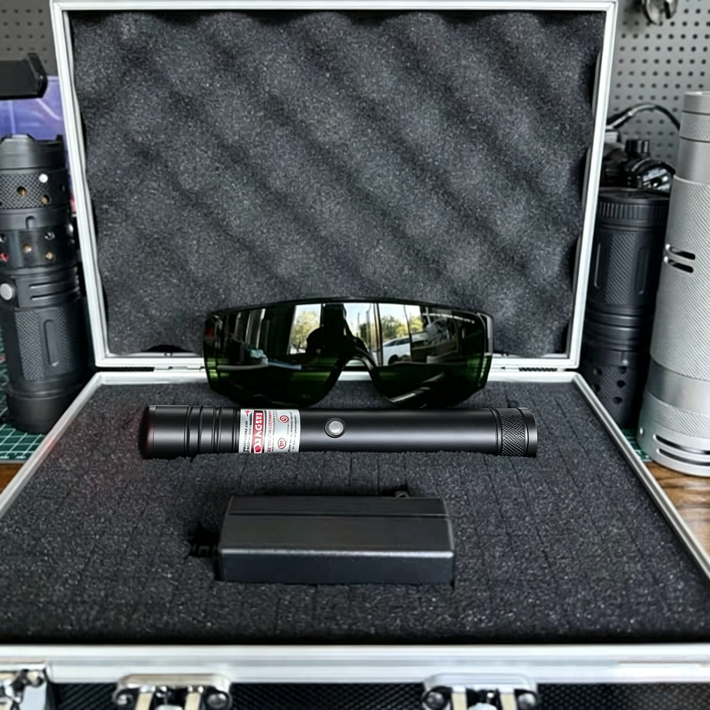 💡2026 New Design 120W 900-1100NM Powerful IR Laser Pointer