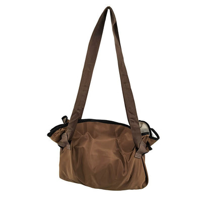Large Capacity Convenient Fully Opening Canvas Shoulder Bag