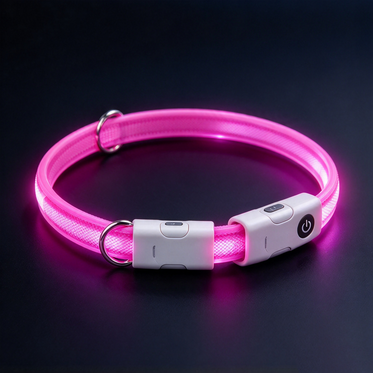 dht™⭐LED Light Up Dog Collar🌈Visible at a distance during the night