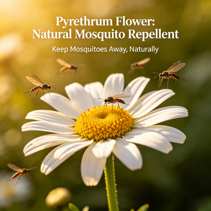 Summer Pyrethrum Flower Seeds-Pest Repellent & Ornamental Beauty