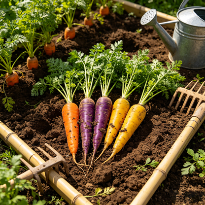Rare Rainbow Carrot Seeds 