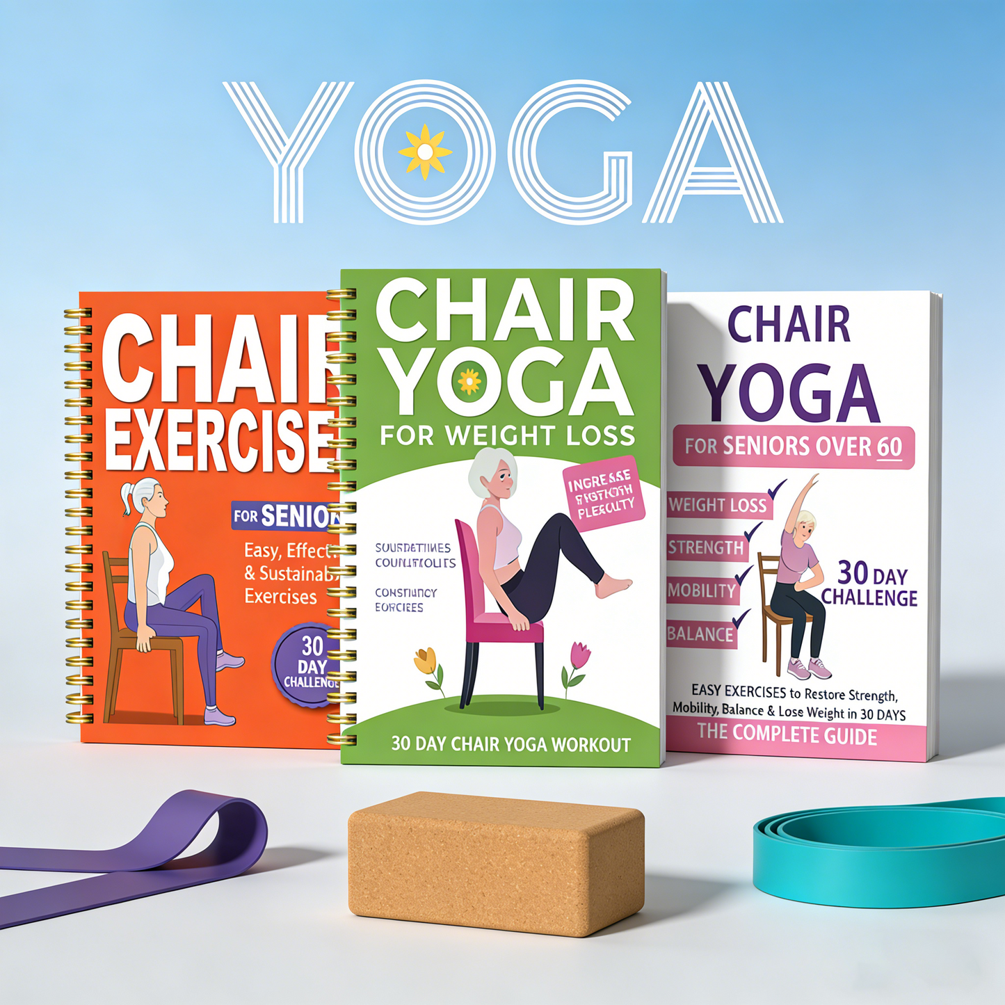 Chair Yoga Collection Designed for Seniors