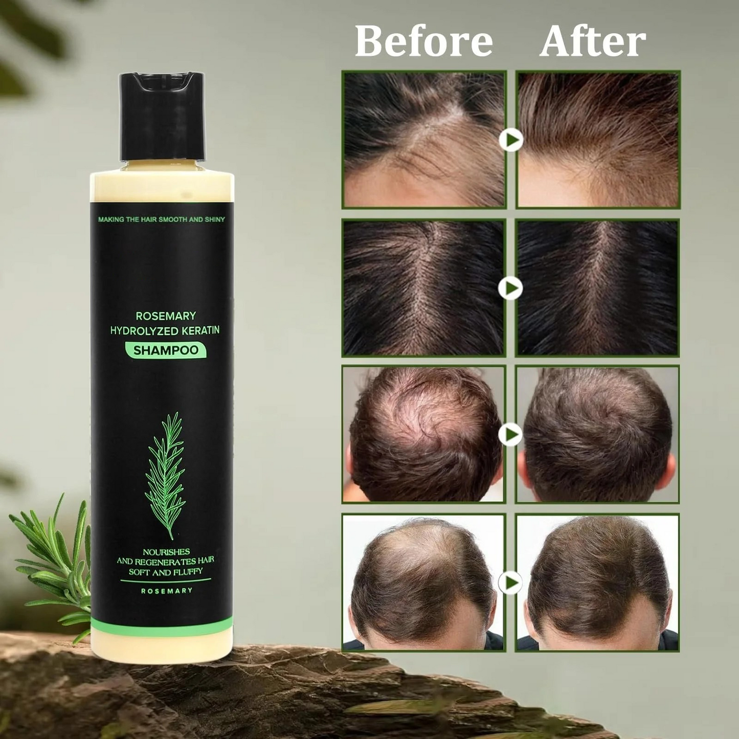 Organic Rosemary Hair Growth Shampoo