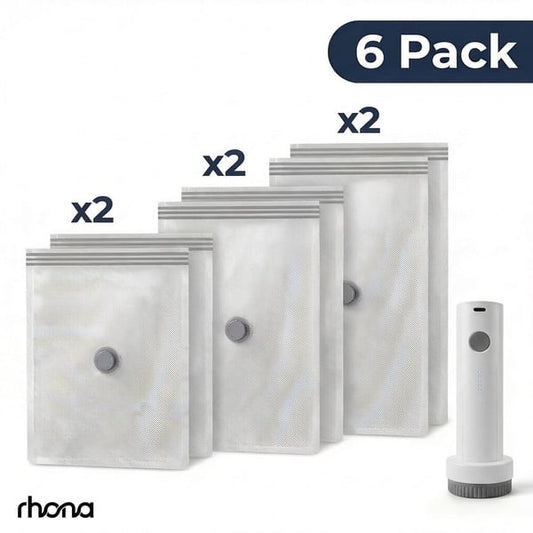 🏆 Voted Best Packing Hack 2026 🔥Cordless Travel Vacuum Bag Set