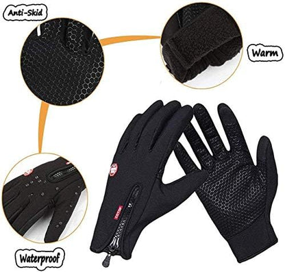 Adjustable Cycling Thermal Gloves