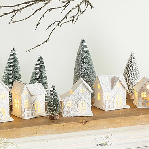 Christmas Village Sets with LED Light