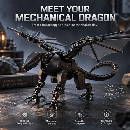 DragonMorph – Egg to Dragon Transforming Mechanical Toy