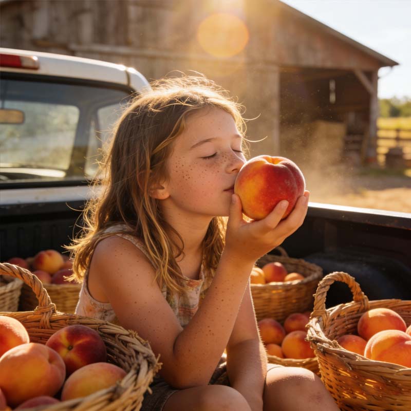🍑 Heirloom "Honey Red" Dwarf Peach Tree Seeds — Grow Sweet Peaches at Home
