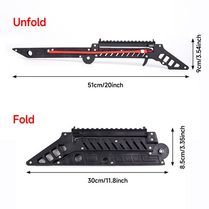 dht™⭐Portable Folding Slingshot with 3 Arrows