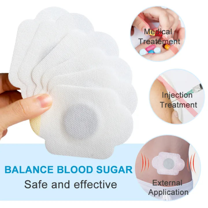 HerbalWell Diabetes Patch, Natural Botanical Ingredients, Effective Transdermal Navel Patches for Healthy Blood Glucose Management