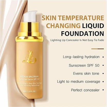 Self-Adapting Anti-Aging Foundation