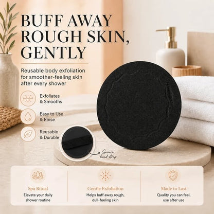 🧽Exfoliating Scrub Bath Pads — Deep Exfoliation, Reusable