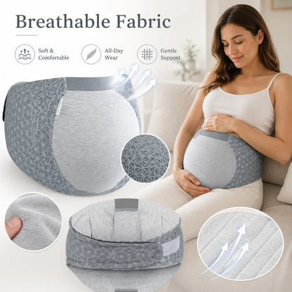 🤰Dream Belt Sleep Aid, Maternity Sleep Support & Wedge for Ultimate Comfort during Pregnancy