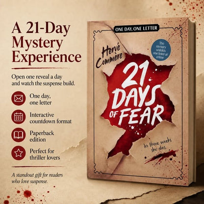 📚21 Days of Fear Interactive Mystery Book