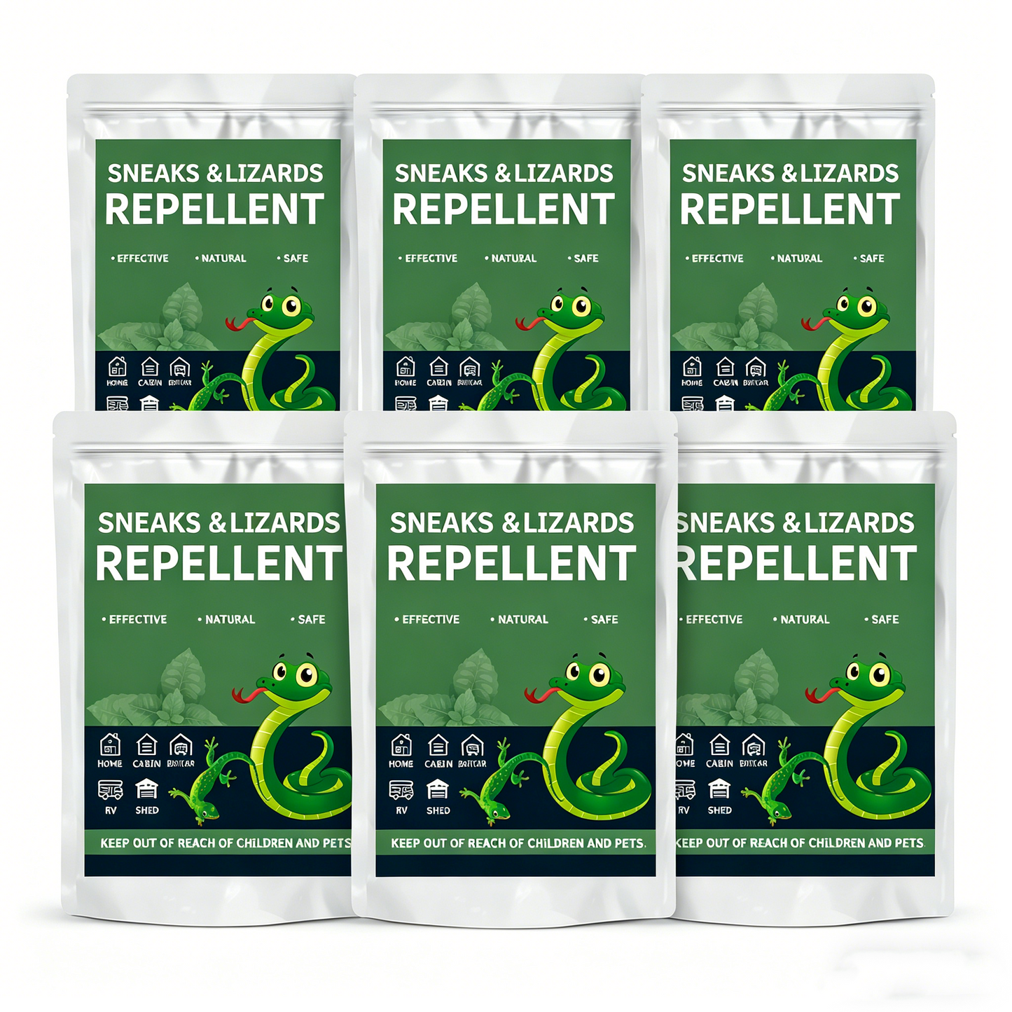 🔥Snakes & Lizards Repellent Pouches
