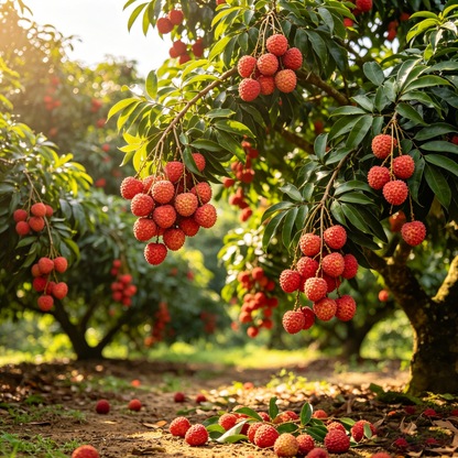 🍒Big & Juicy Lychee Seeds for Home Garden High Yield