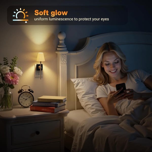 💡Pleated Fabric Cover Night Light