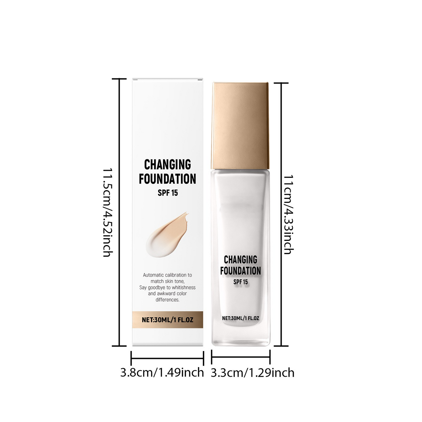 Changing Foundation-Instant Concealer