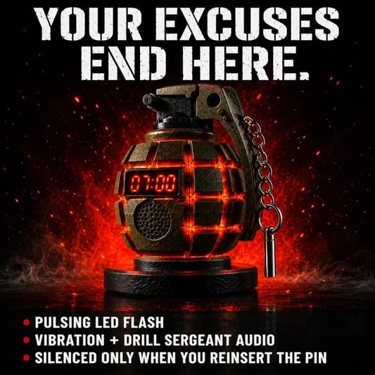 💣Grenade Alarm Clock⏰