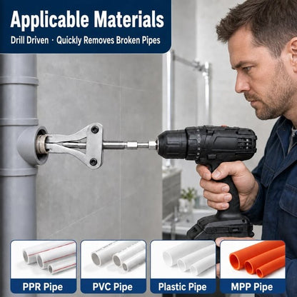 🛠️Universal Broken Pipe Thread Extractor (For 1/2\", 3/4\", 1\" Pipes)