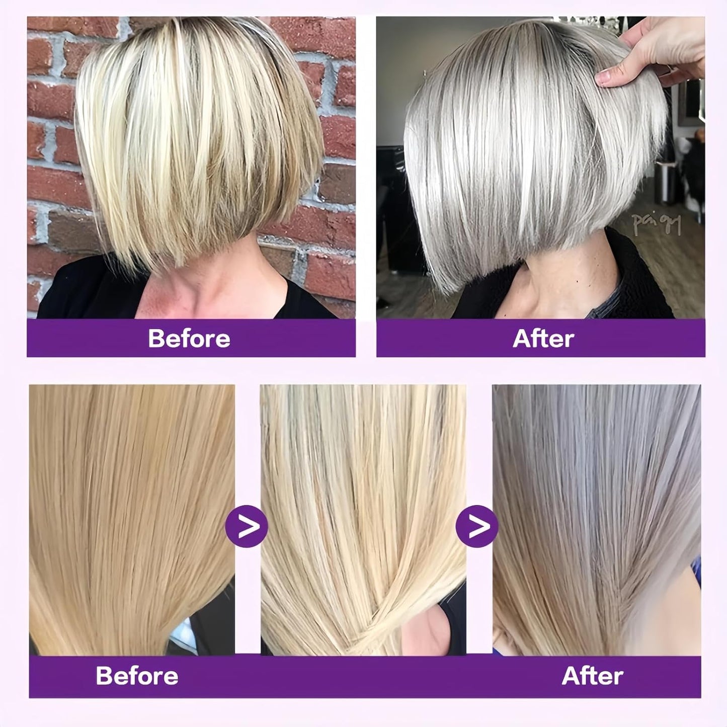 Purple Collagen Hair Care - Deep-nourishing, Dry/Damaged Hair