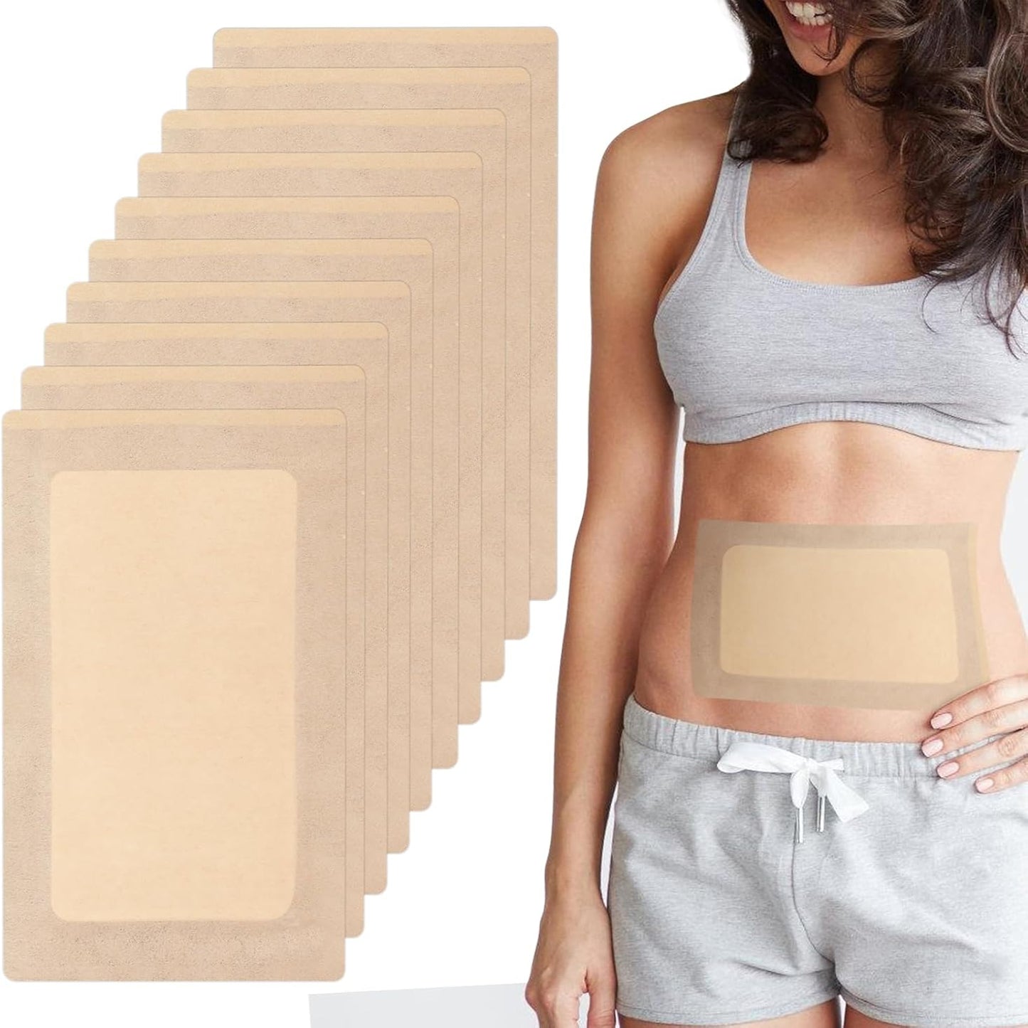 10pcs Castor Oil Pack Wrap