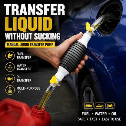 ⛽Manual Siphon Pump Kit with 1M Hose