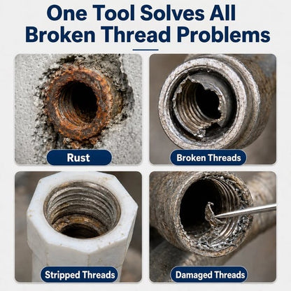 🛠️Universal Broken Pipe Thread Extractor (For 1/2\", 3/4\", 1\" Pipes)