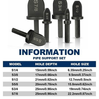 🔧 HVAC Copper Pipe Swaging Tool Set | Drill Bit Expander Kit for AC Repair