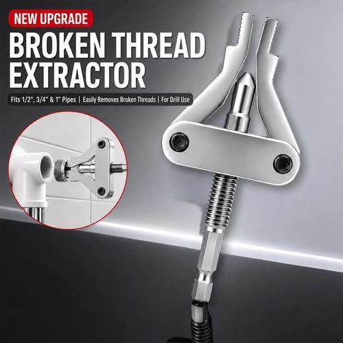 🛠️Universal Broken Pipe Thread Extractor (For 1/2\", 3/4\", 1\" Pipes)