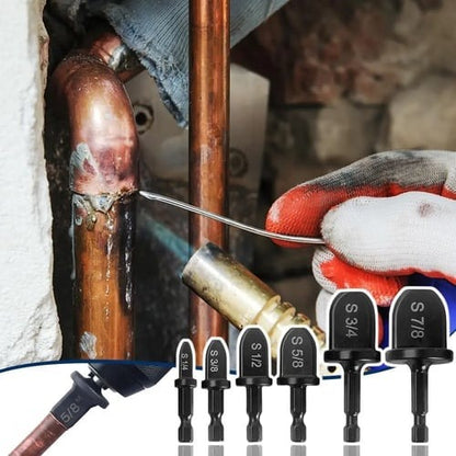 🔧 HVAC Copper Pipe Swaging Tool Set | Drill Bit Expander Kit for AC Repair