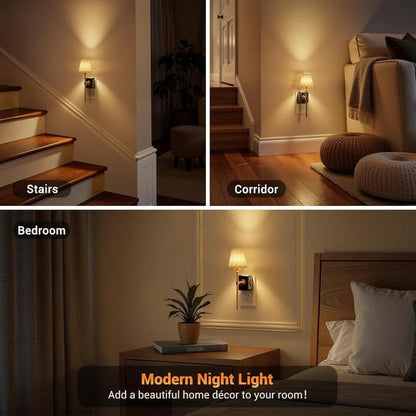 💡Pleated Fabric Cover Night Light
