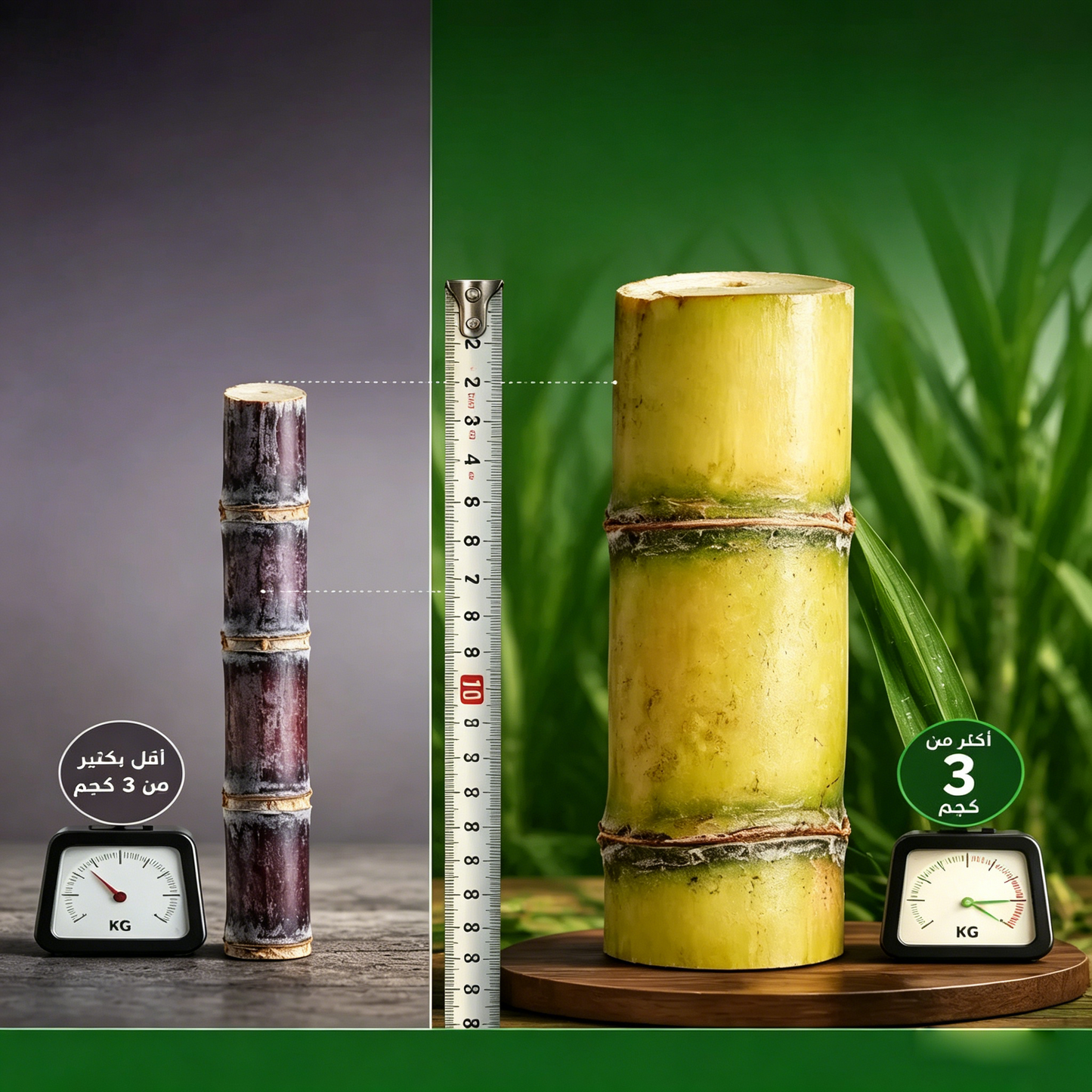 🌿 High-Yield Golden Sugarcane 🍯 Extra Sweet & Full of Juice