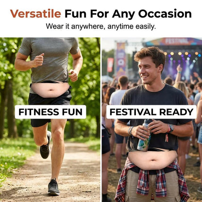 🍺 Dad Bag Fanny Pack & 3D Beer Belly Waist Pack