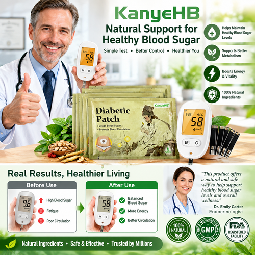HerbaStable Diabetes Patch — Natural Herbal Formula for Healthy Blood Sugar Support