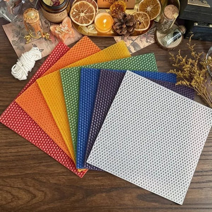 🐝Handmade Beeswax Candle Making Kit for Adults - Gift-Ready DIY Beginner Set