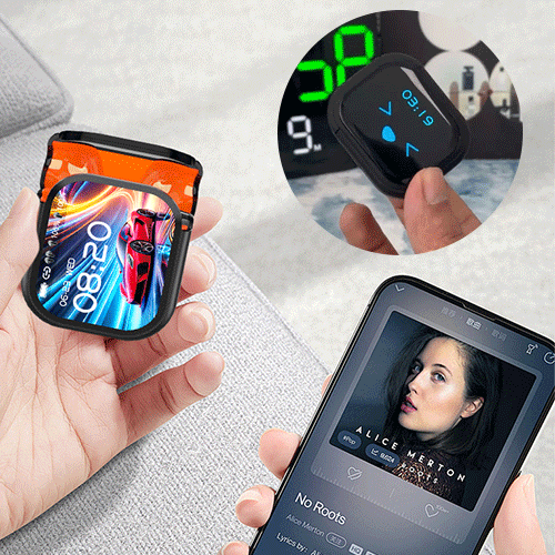 HD Color Screen AI Translation Earphones