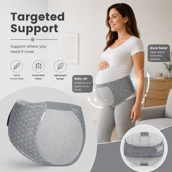 🤰Dream Belt Sleep Aid, Maternity Sleep Support & Wedge for Ultimate Comfort during Pregnancy