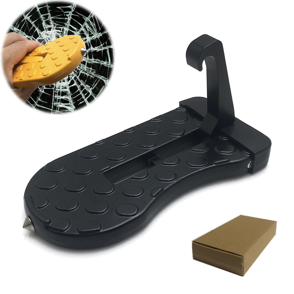 dht™⭐Universal Car Roof Rack Step🚗Foldable Roof Rack Door Lock, Easy to Get in and Out of Car