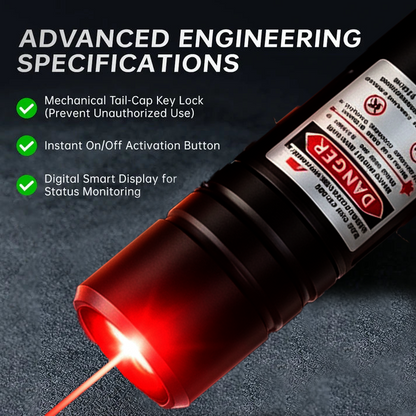 💡2026 New Design 120W 900-1100NM Powerful IR Laser Pointer