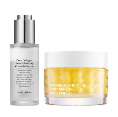 Glazed Collagen Duo – Firm & Plump Korean Glow Set