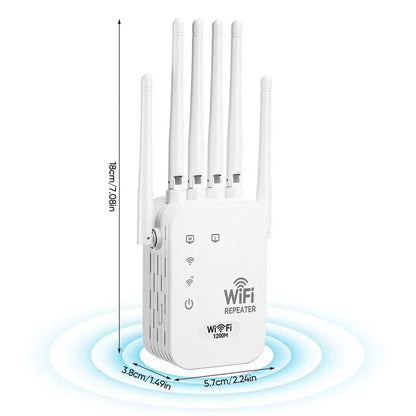 🔥Dual-Band WiFi Range Extender – Stay Connected Everywhere!