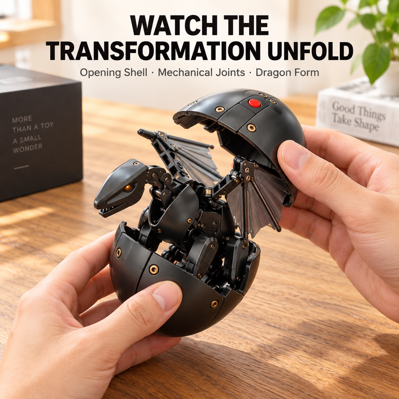 DragonMorph – Egg to Dragon Transforming Mechanical Toy