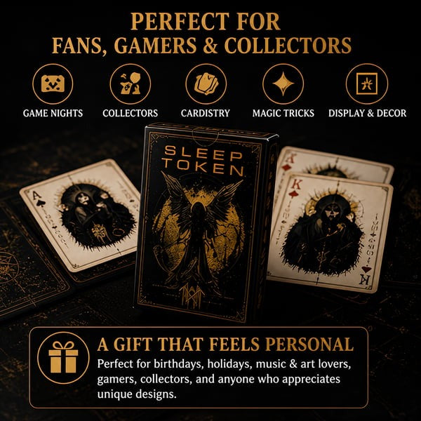 🃏 Sleep Token Playing Card Deck