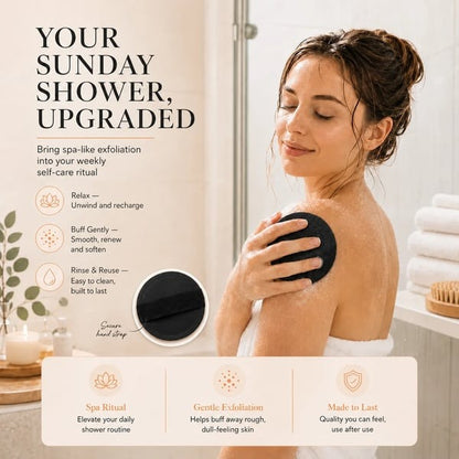 🧽Exfoliating Scrub Bath Pads — Deep Exfoliation, Reusable