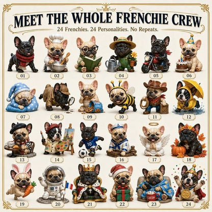 🐶 24-Day French Bulldog Christmas Advent Calendar