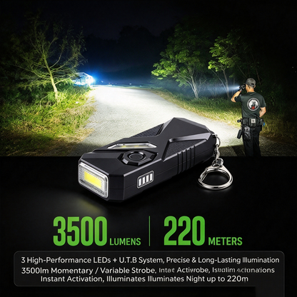 dht™⭐TA70 High-Brightness Tactical EDC Long-Range Battery-Operated Flashlight